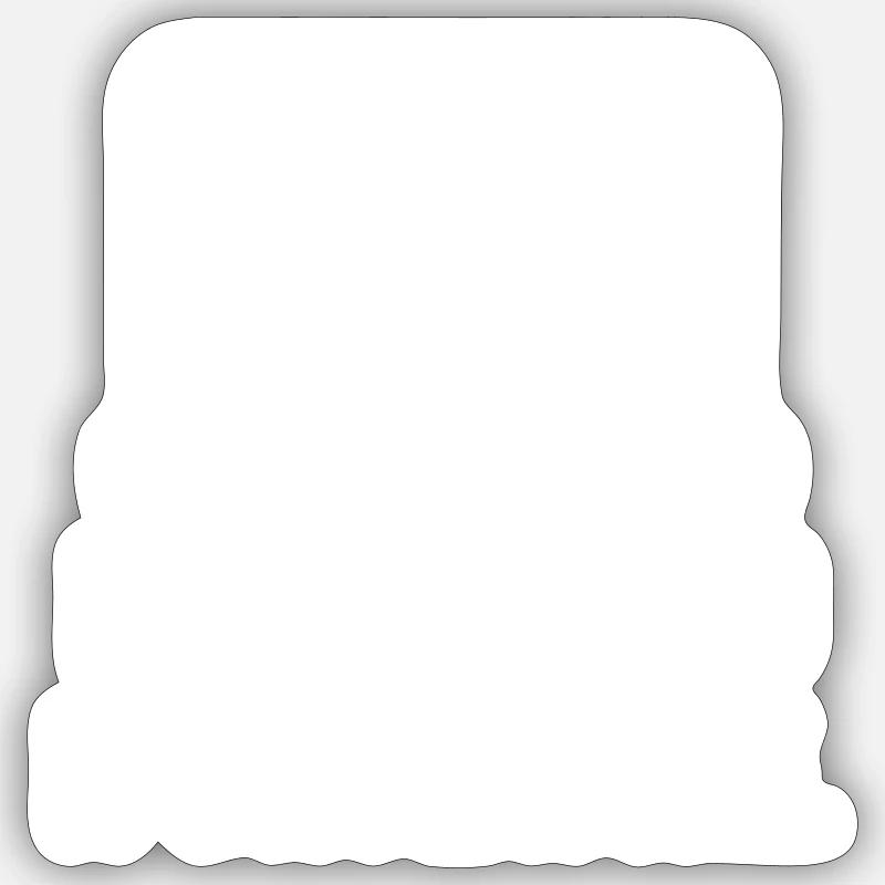 T-shirt pour programmeur Programmation T-shirt IT - Sticker taille S (10 x 10 cm) - blanc mat