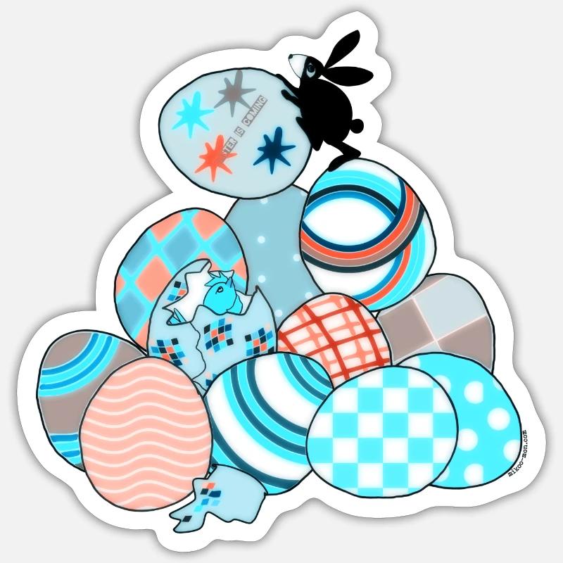 Sticker Größe S (10 x 10 cm) - 