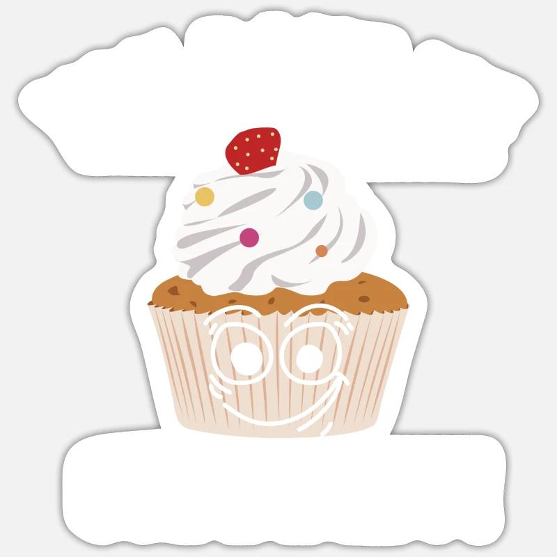 Bäcker Konditor Sticker Größe S (10 x 10 cm)