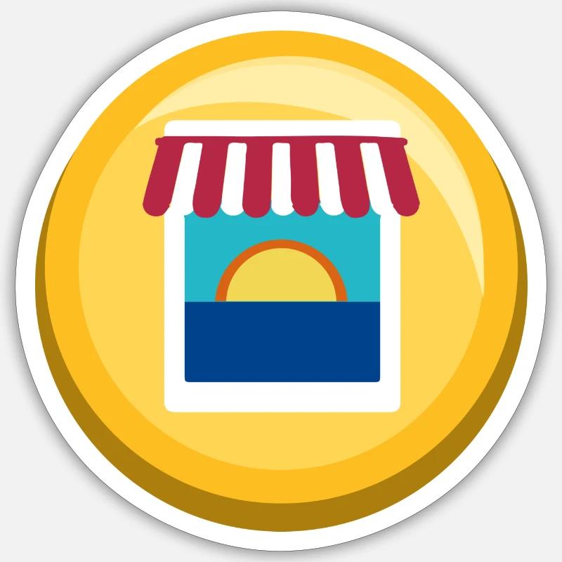 Sticker size S (10 x 10 cm) - 