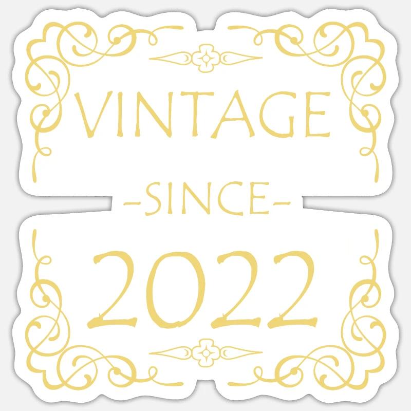 2022 - Sticker size S (10 x 10 cm) - white matte