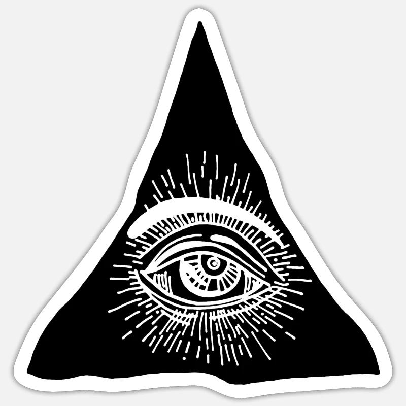 Third eye Sticker size S (10 x 10 cm)