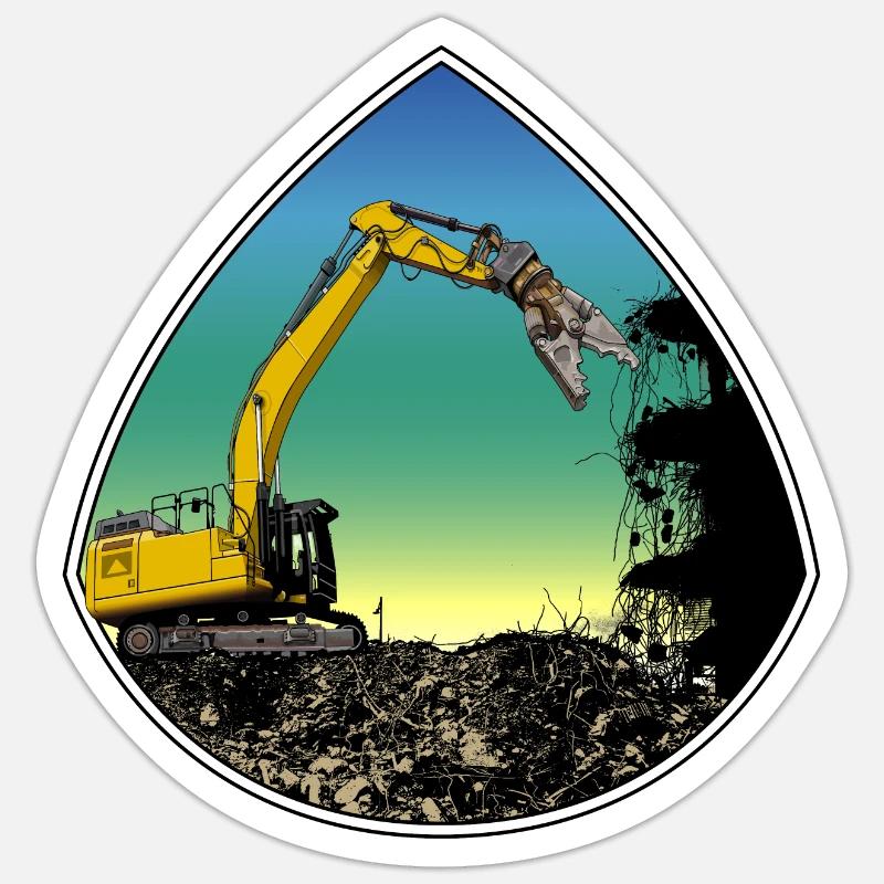 Sticker Größe S (10 x 10 cm) - 