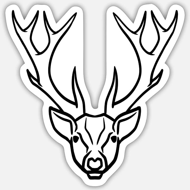 Sticker Größe S (10 x 10 cm) - 