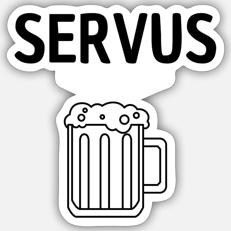 Sticker Größe S (10 x 10 cm) - 