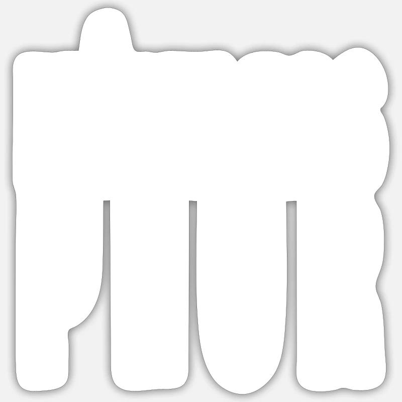 Sticker taille S (10 x 10 cm) - 