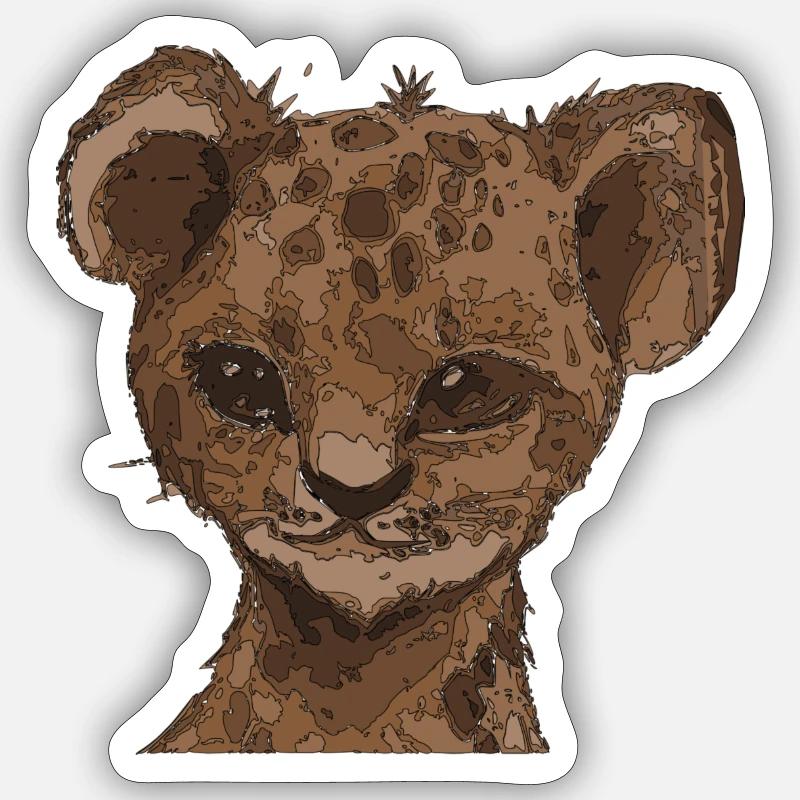 Sticker Größe S (10 x 10 cm) - 