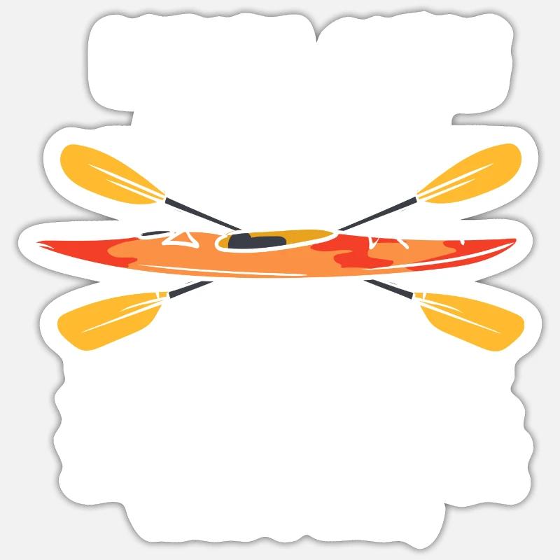 Douche Canoe Definition - Sticker Größe S (10 x 10 cm) - Mattweiß