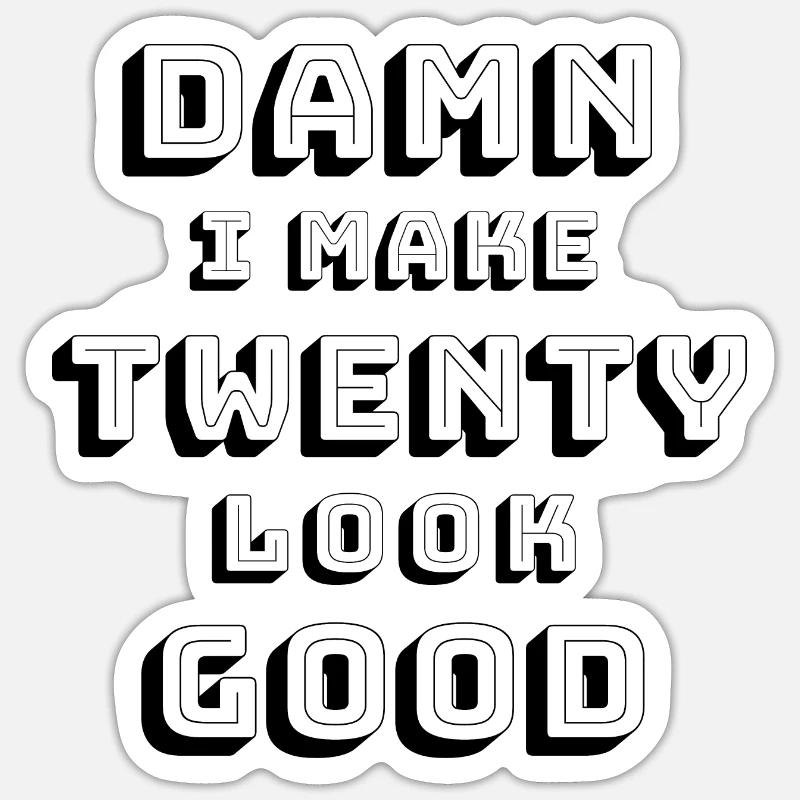 Sticker taille S (10 x 10 cm) - 