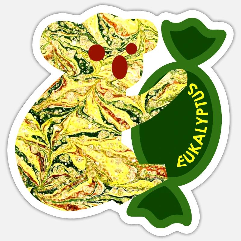 koala e 277 Sticker Größe S (10 x 10 cm)