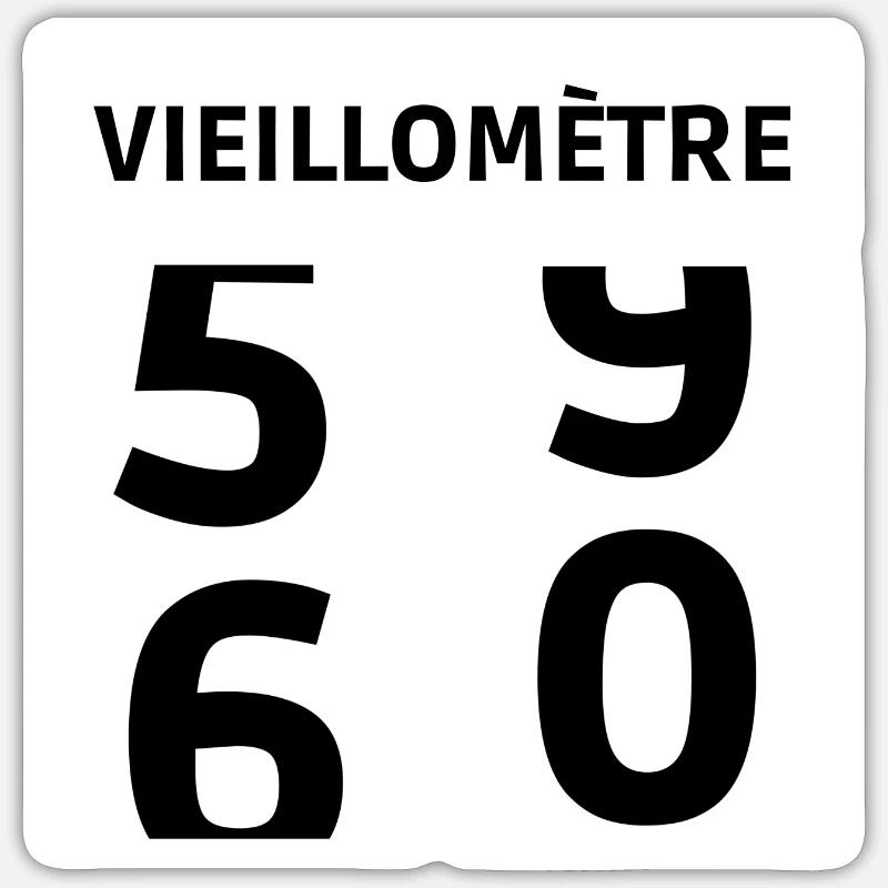 Sticker taille S (10 x 10 cm) - 
