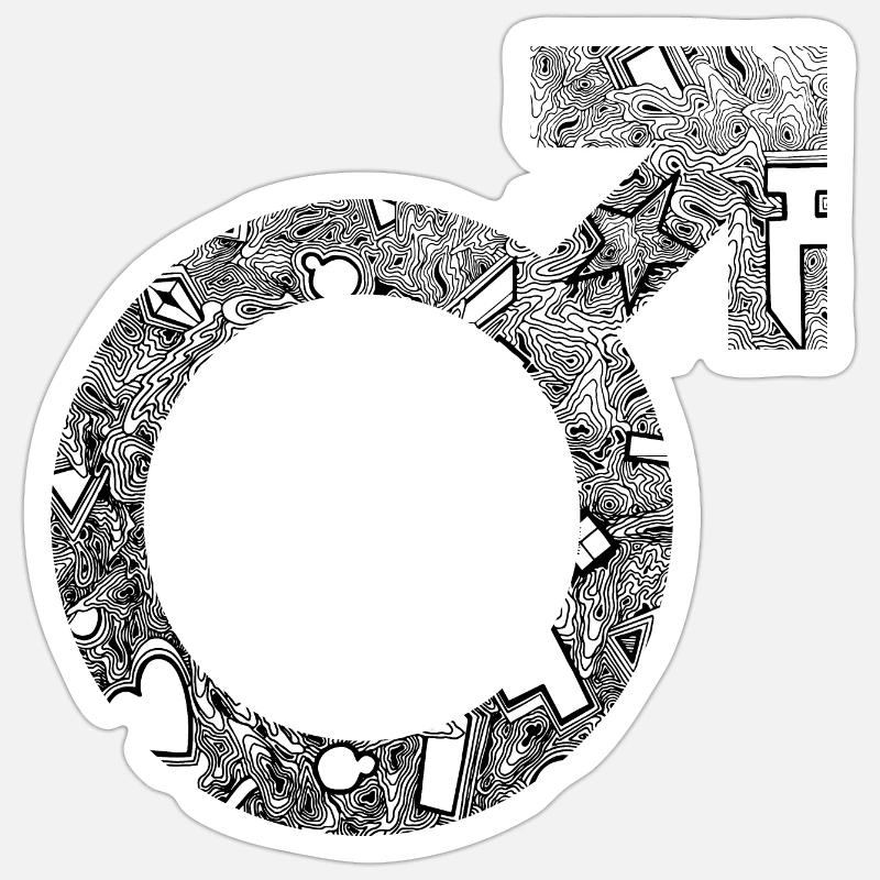 Sticker taille S (10 x 10 cm) - 