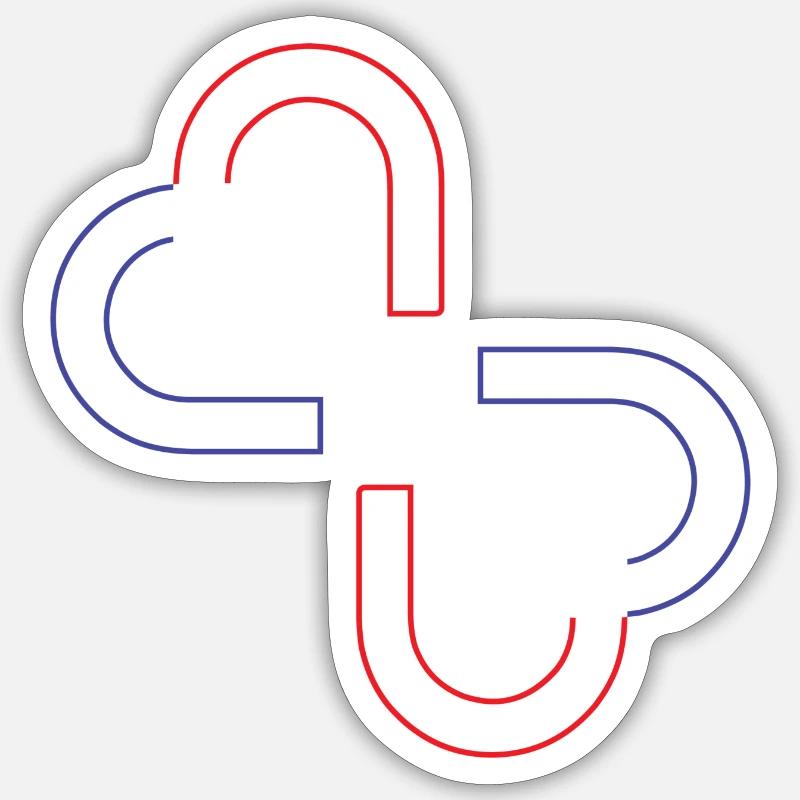 Sticker Größe S (10 x 10 cm) - 