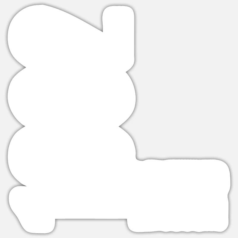 1982 Limited Edition - Sticker size S (10 x 10 cm) - white matte