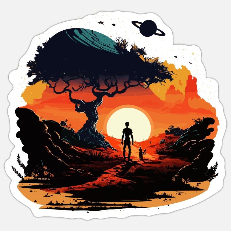 Sticker taille S (10 x 10 cm) - 