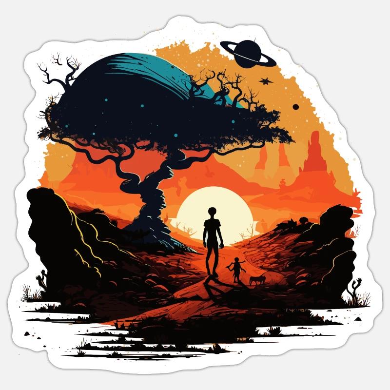 Sticker size S (10 x 10 cm) - 