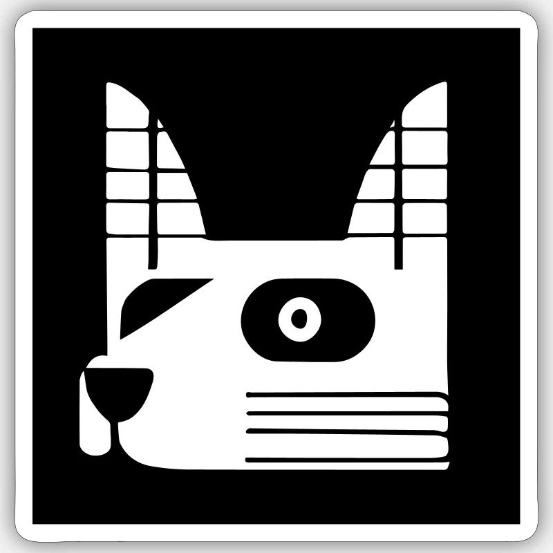 Sticker Größe S (10 x 10 cm) - 