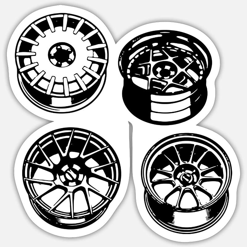 Sticker taille S (10 x 10 cm) - 