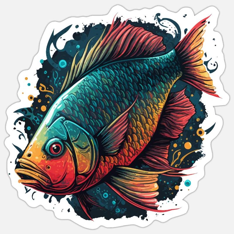 Sticker Größe S (10 x 10 cm) - 