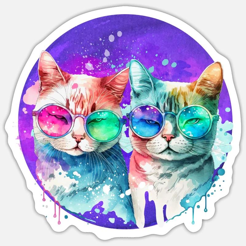 Sticker taille S (10 x 10 cm) - 