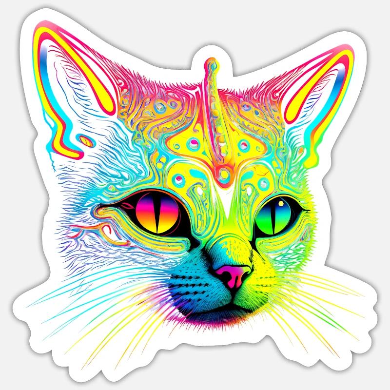 Sticker taille S (10 x 10 cm) - 