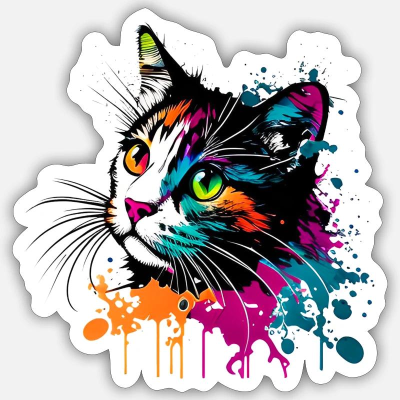 Sticker Größe S (10 x 10 cm) - 