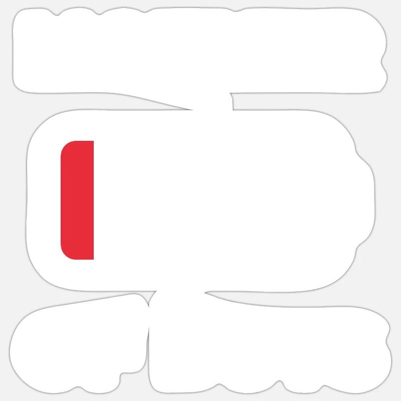 Mère de garçons Sticker taille S (10 x 10 cm)