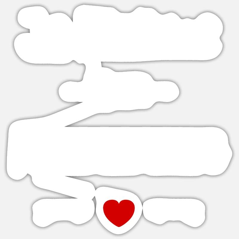 Sticker taille S (10 x 10 cm) - 