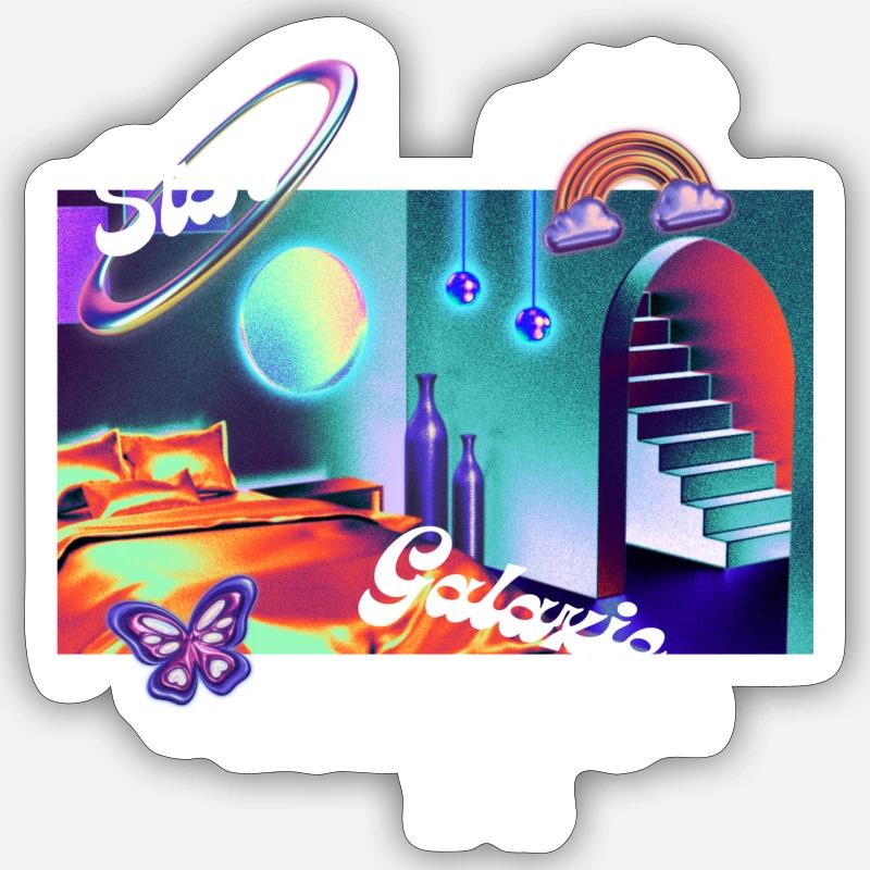 Sticker taille S (10 x 10 cm) - 