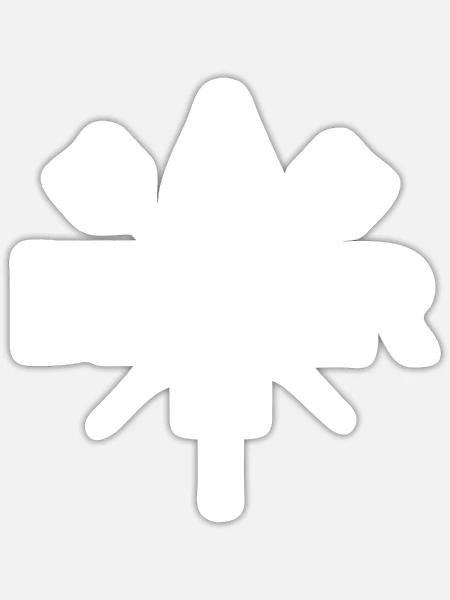 Fléchettes Fléchettes Joueur de fléchettes Amis de fléchettes - Sticker taille S (10 x 10 cm) - blanc mat