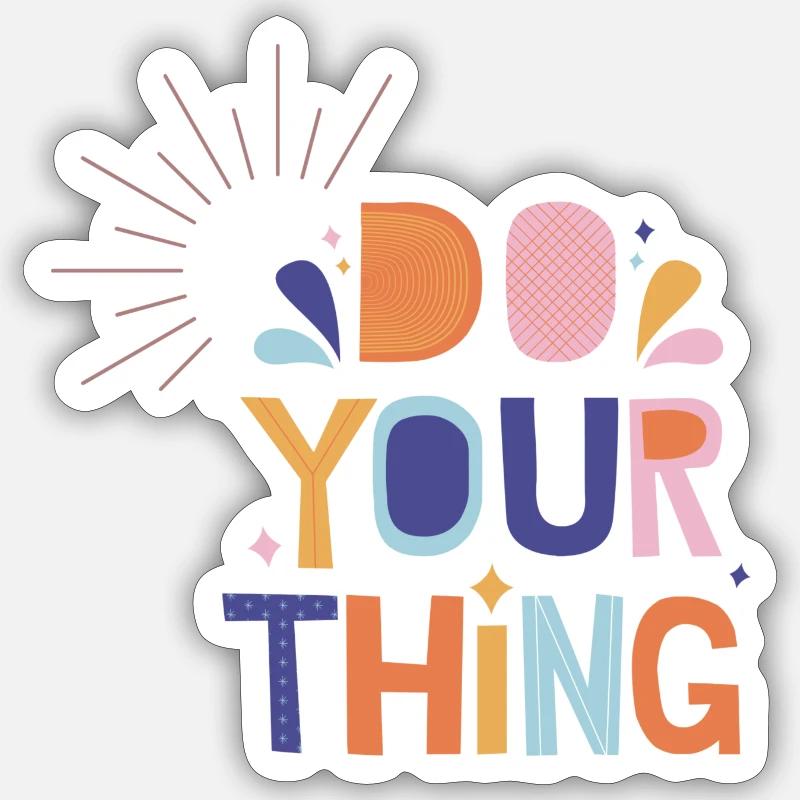 Sticker taille S (10 x 10 cm) - 