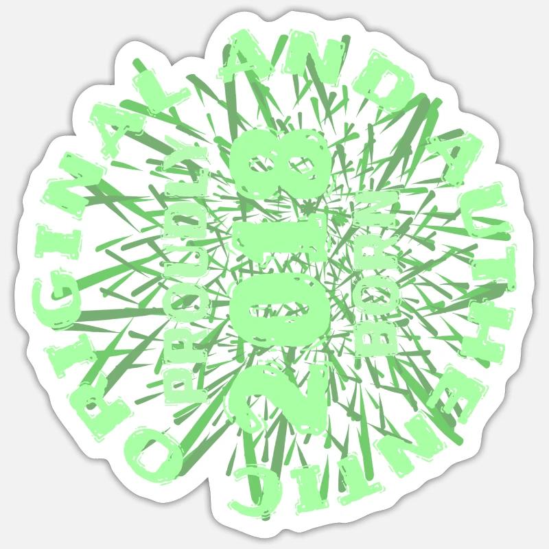 Sticker Größe S (10 x 10 cm) - 