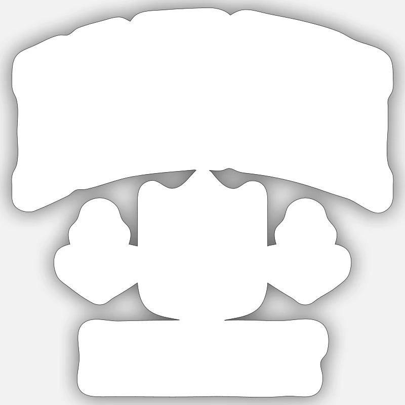 Bremen Sticker Größe S (10 x 10 cm)