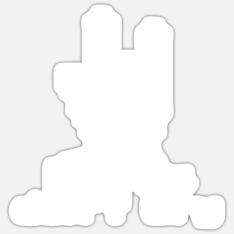 Nerds don't cry! Nerd-Shirt, Gift, Computer Science Sticker size S (10 x 10 cm)