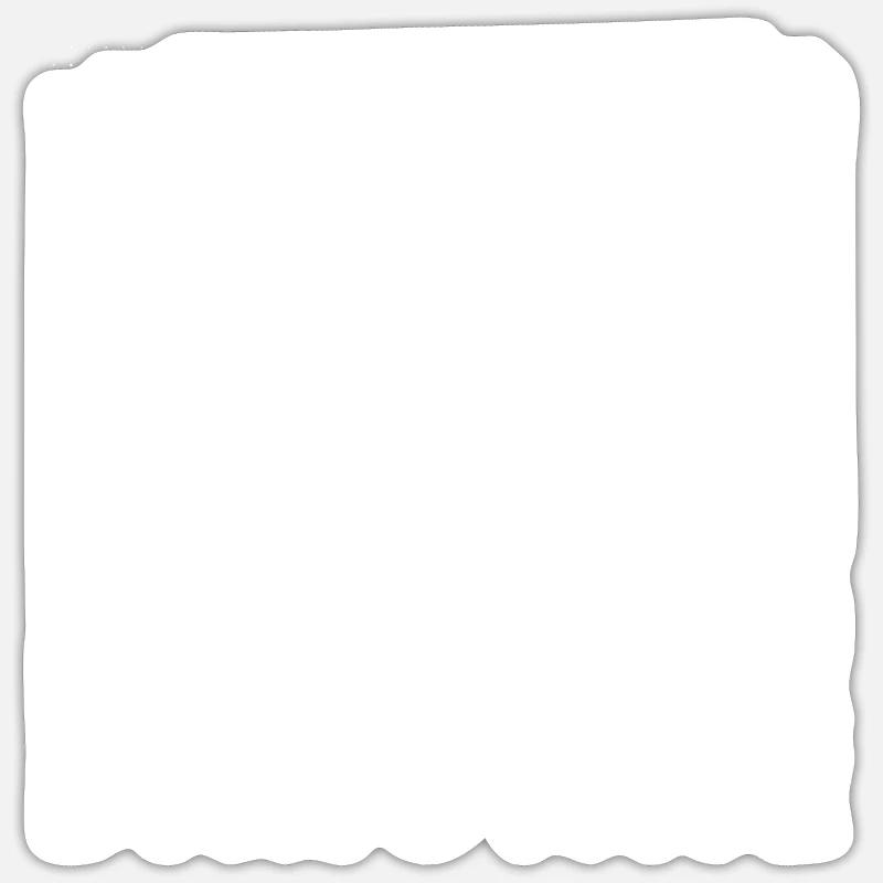DARONNE - Sticker taille S (10 x 10 cm) - blanc mat