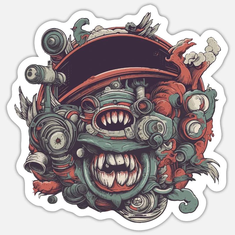 Sticker Größe S (10 x 10 cm) - 