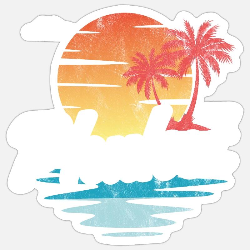 Phuket Sticker taille S (10 x 10 cm)