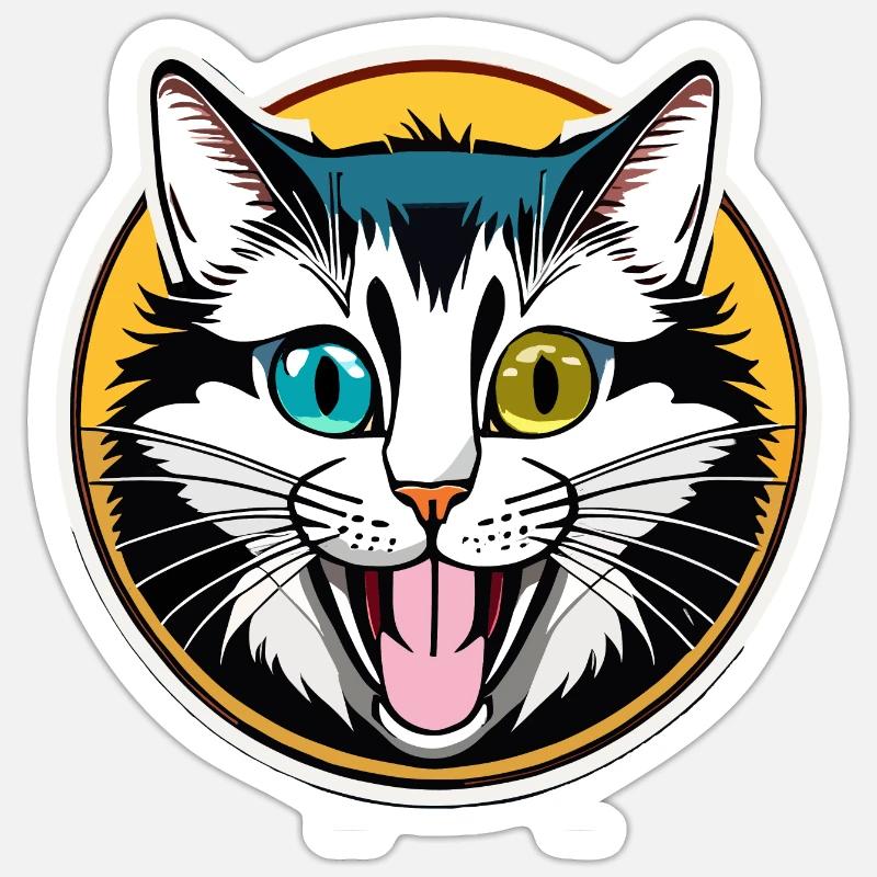 Kitty Sticker taille S (10 x 10 cm)