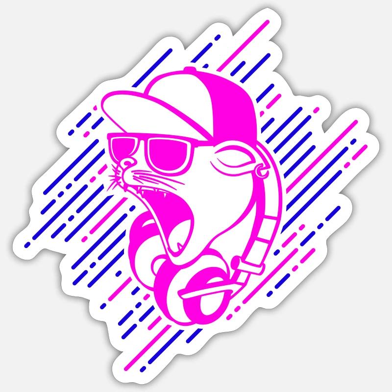 Sticker Größe S (10 x 10 cm) - 