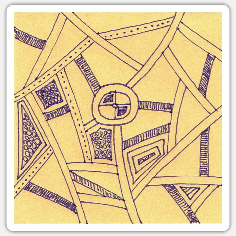 Sticker Größe S (10 x 10 cm) - 
