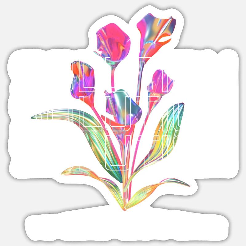 Lösung, Solution Sticker Größe S (10 x 10 cm)