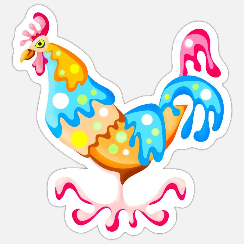 weather vane Sticker size S (10 x 10 cm)