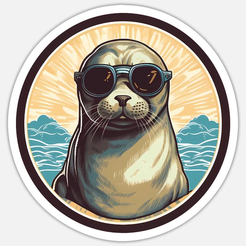 Sticker Größe S (10 x 10 cm) - 