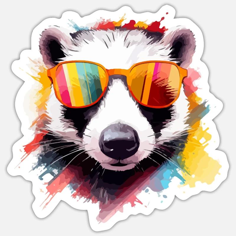Sticker taille S (10 x 10 cm) -