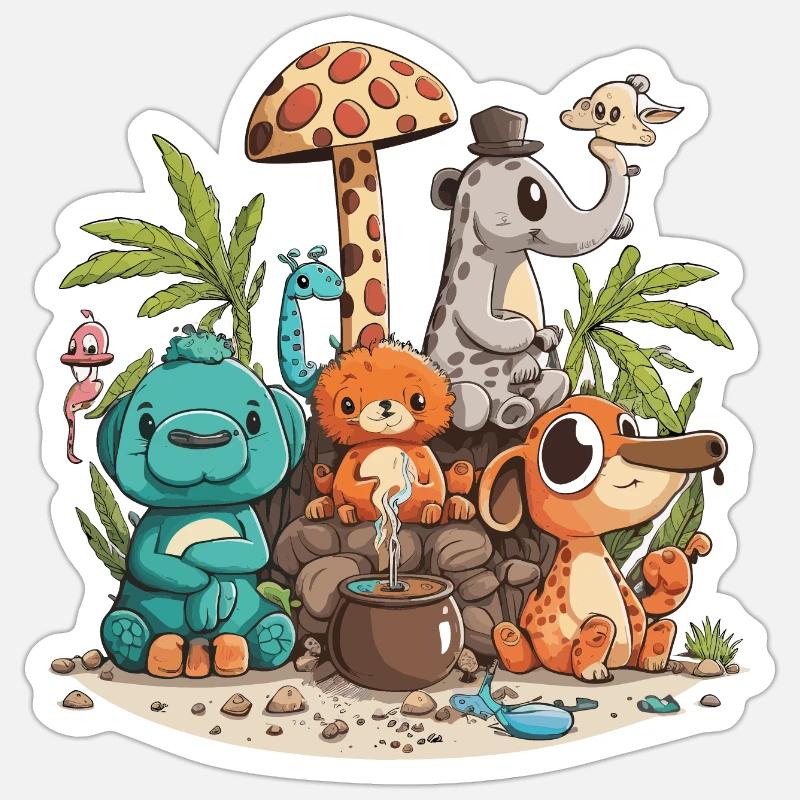 Sticker size S (10 x 10 cm) - 