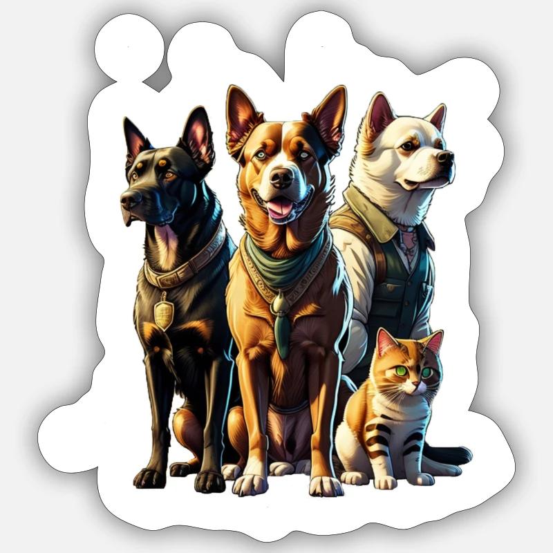 Sticker size S (10 x 10 cm) - 