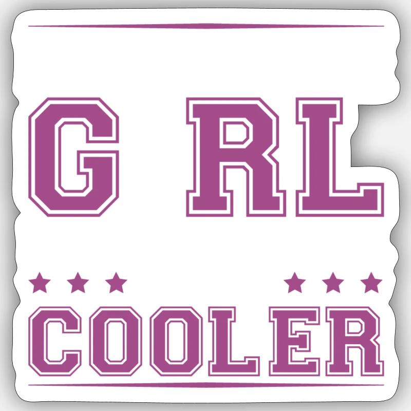 breakdance mädchen Sticker Größe S (10 x 10 cm)