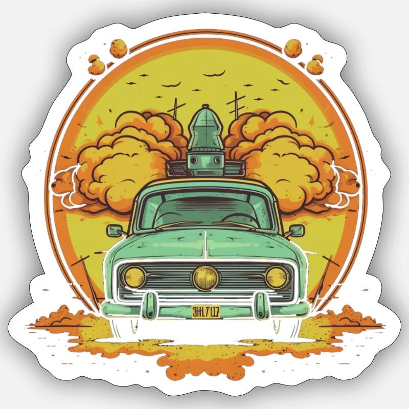 Sticker taille S (10 x 10 cm) - 