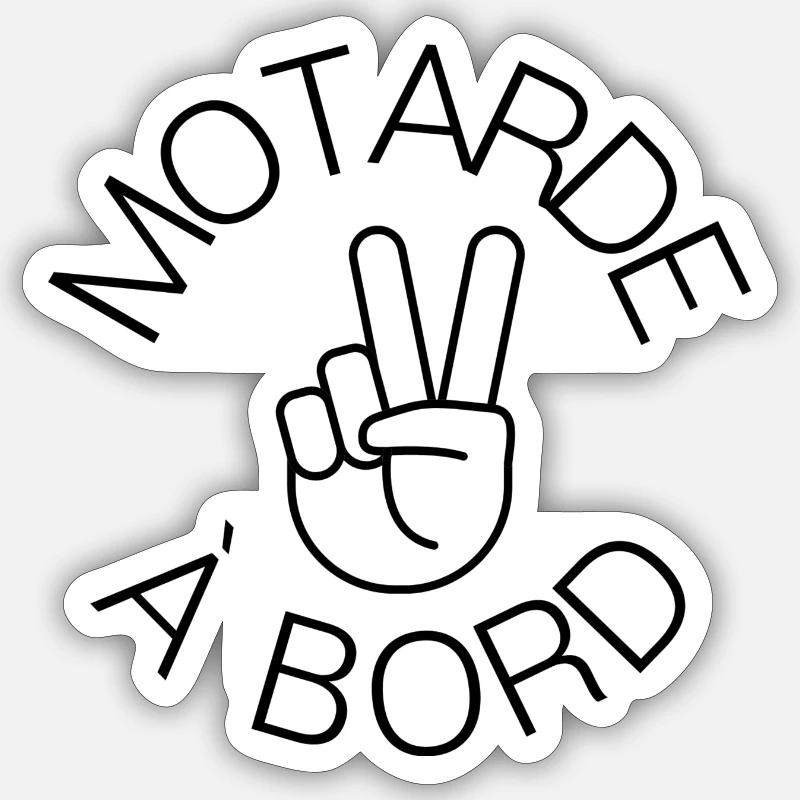 Sticker taille S (10 x 10 cm) - 