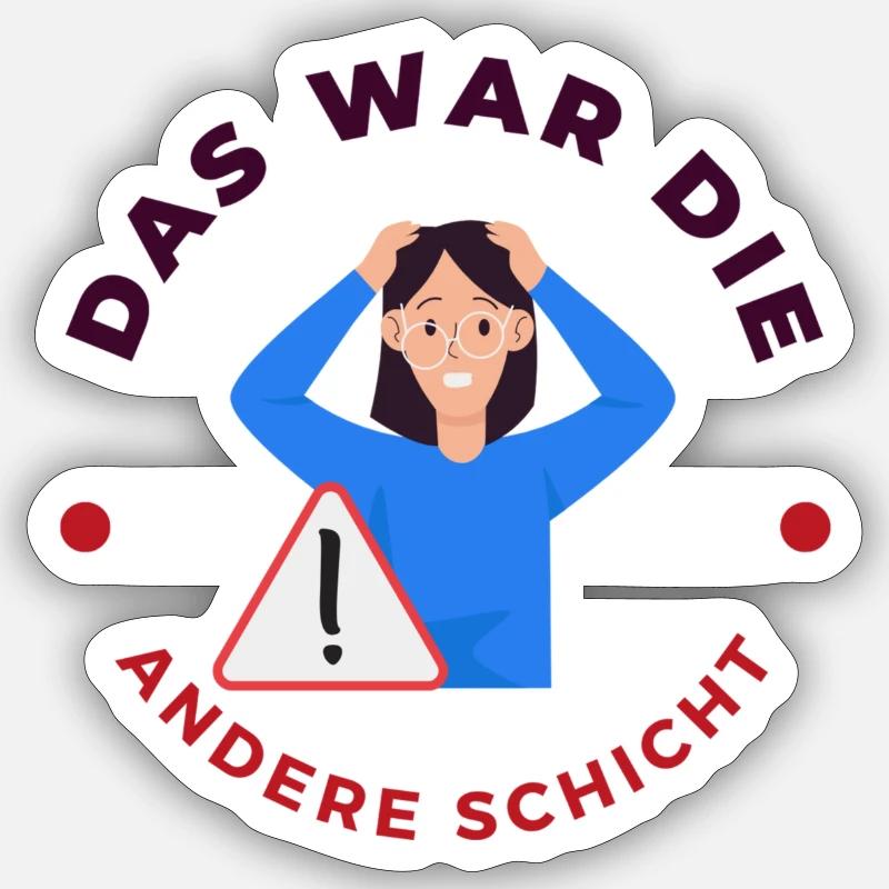 Firma Streit Sticker Größe S (10 x 10 cm)